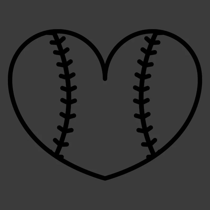 Baseball-Softballherz