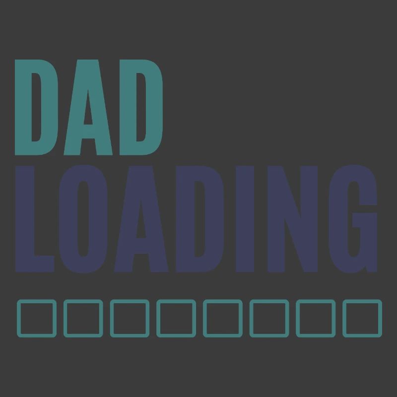 Dad Loading Fortschrittsanzeige