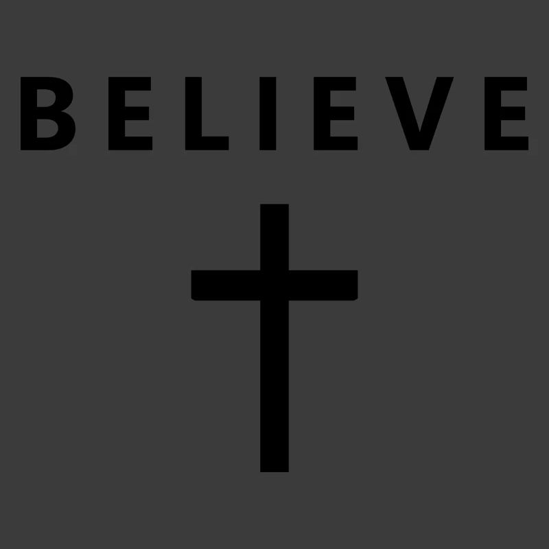 Glaube an den minimalistischen Glauben an Jesus, e