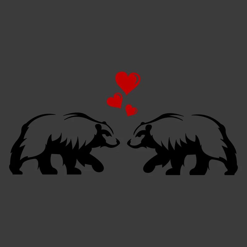 Bären Liebe
