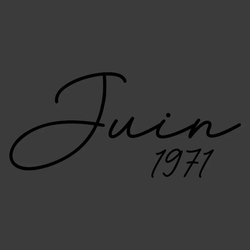 Geburtstag 1971 Juni 1971 Geschenk Juni 1971