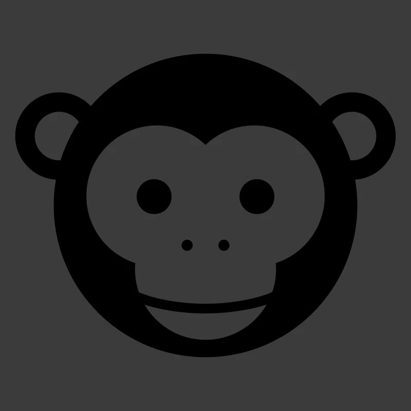 Monkey Head – Cute Monkey Face Cartoon