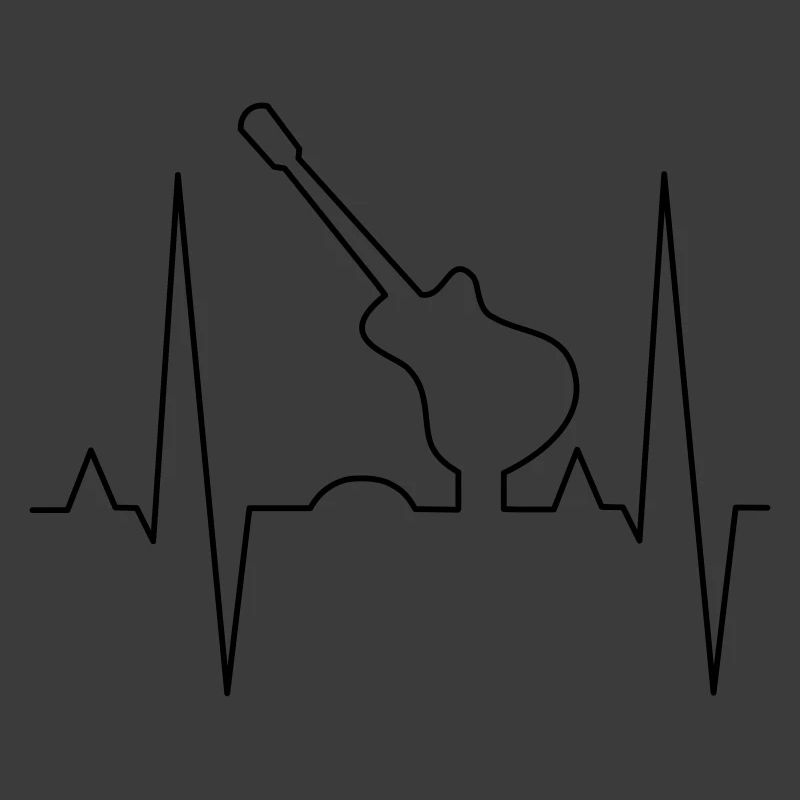 Conception d’impression de guitare