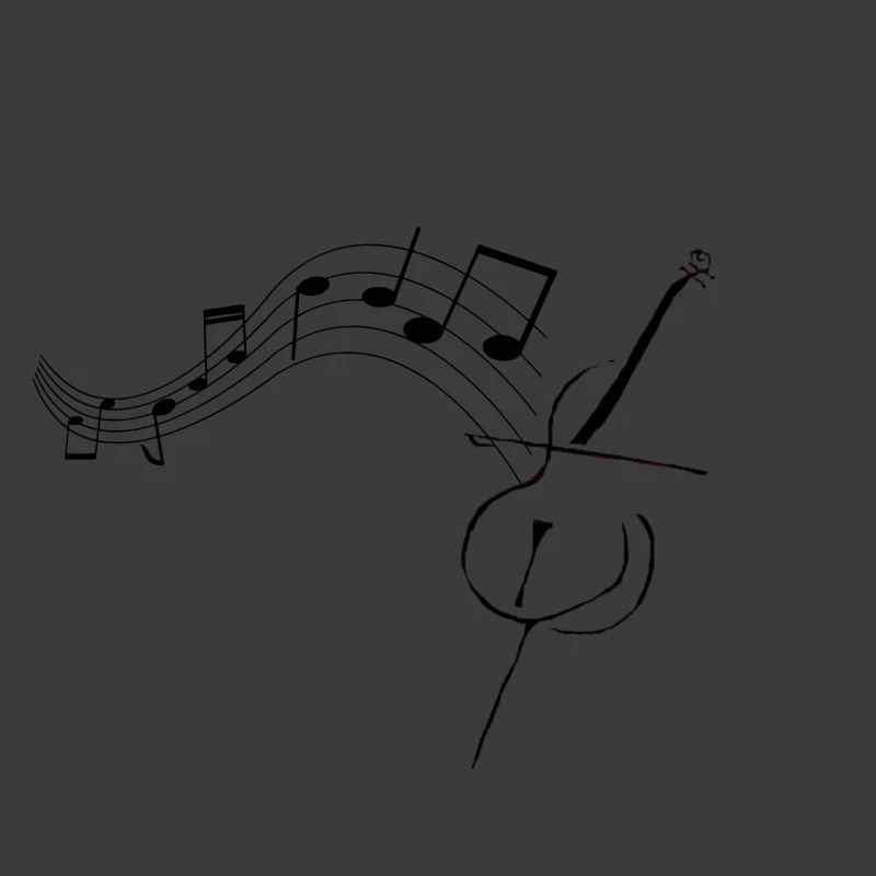 Cello mit Noten1