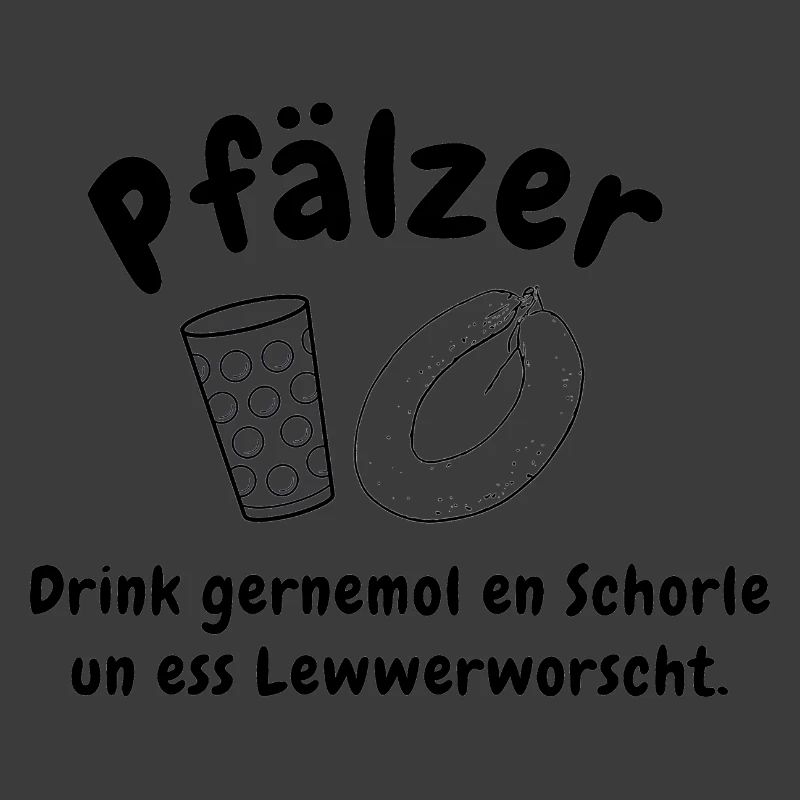 Schorle und Leberwurst