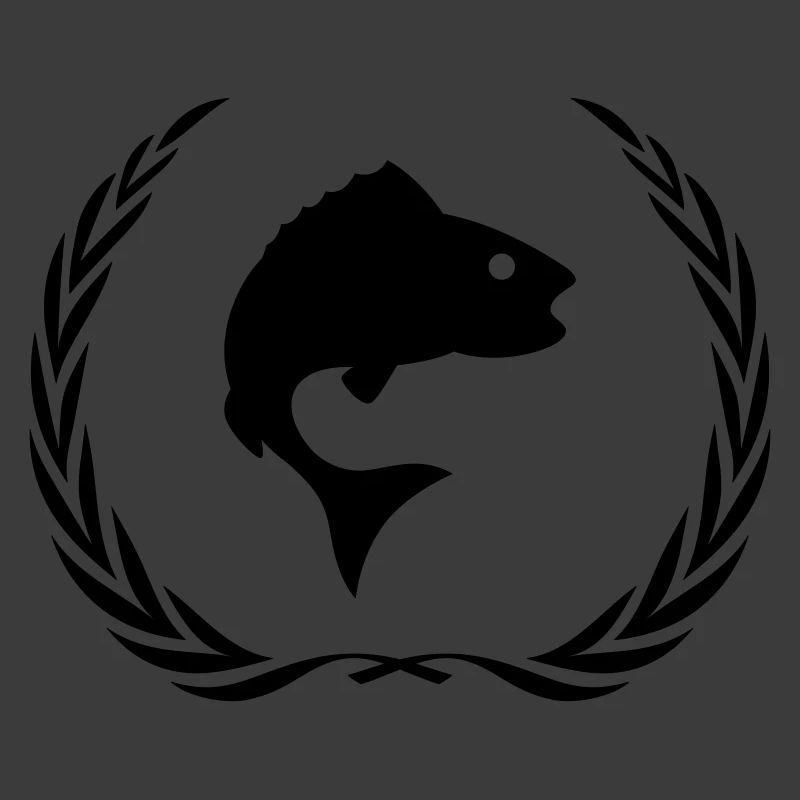 Fisch Symbol Kranz