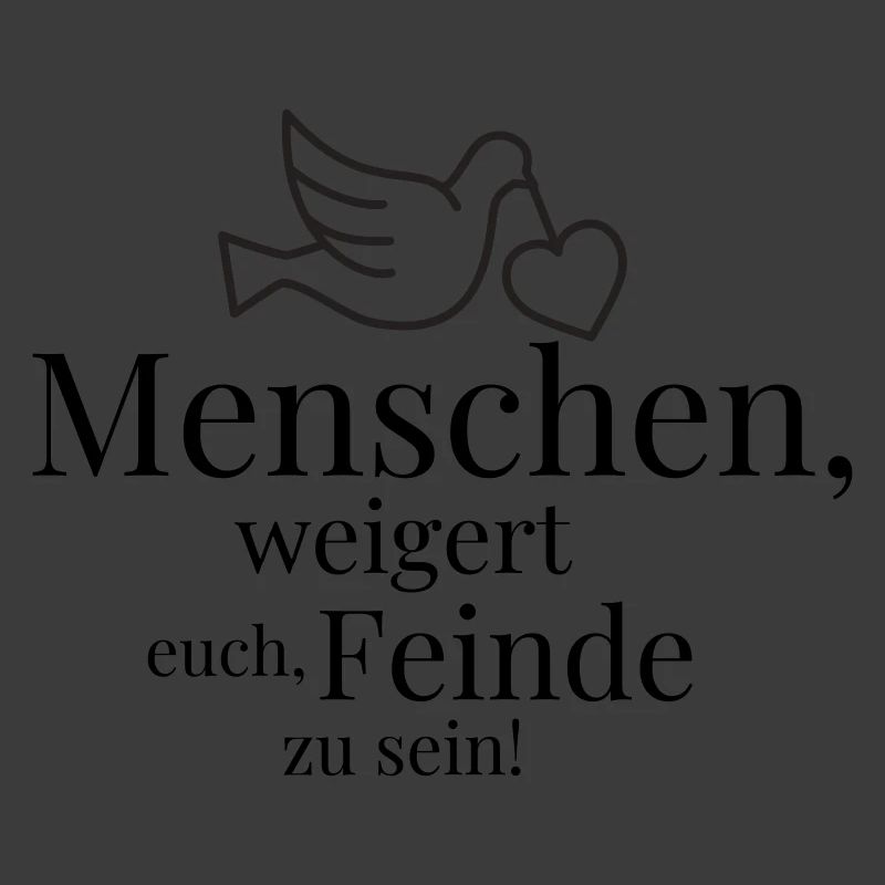 Peuple, refusez d’être ennemis !