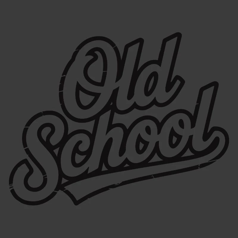 Old School Script Vintage Logo