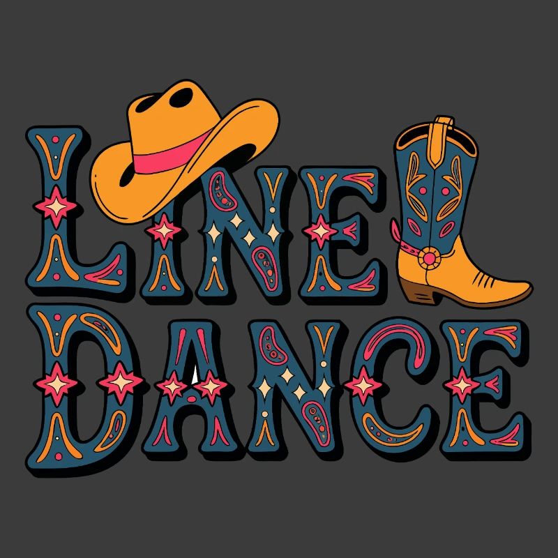 Line Dance Western Pattern