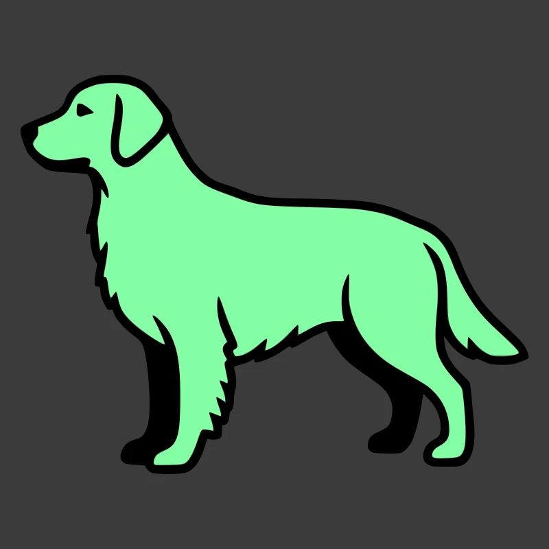 Labrador Retriever Silhouette
