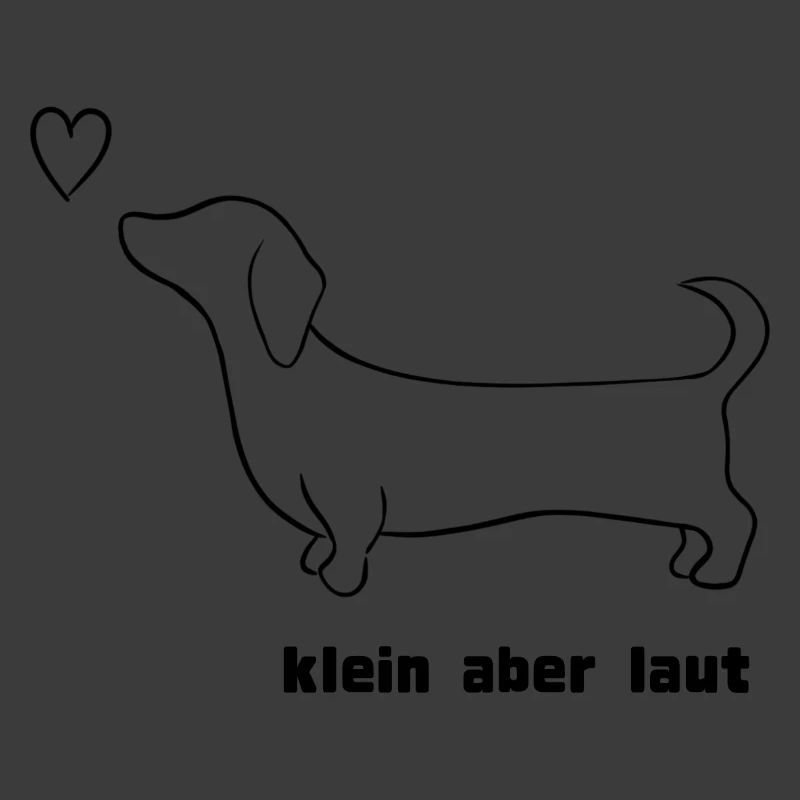Dackel, klein aber laut