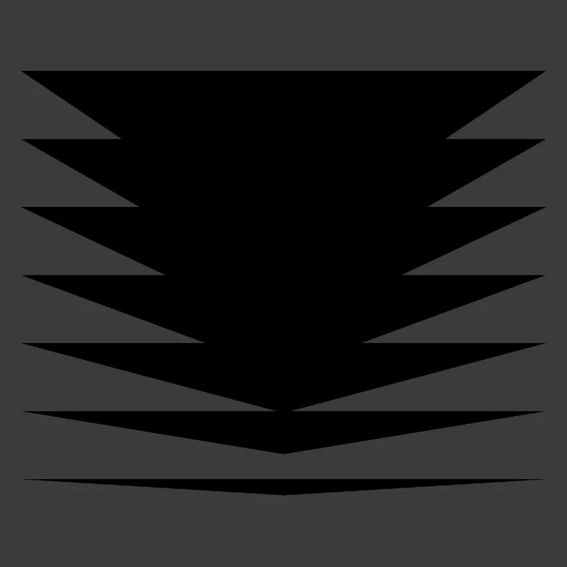 Black triangles design