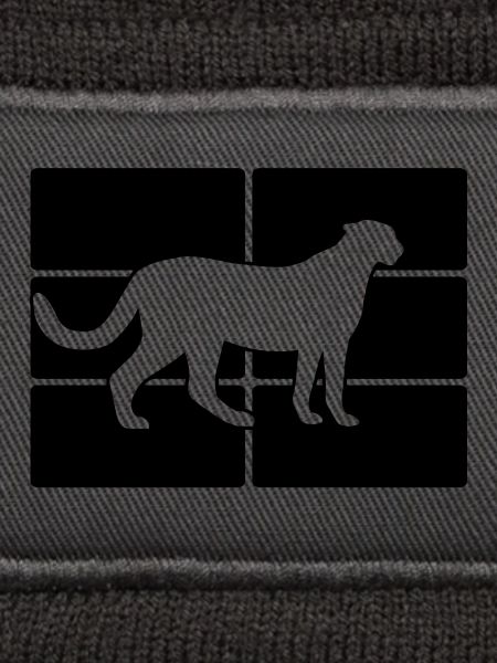 Gepard Raster Silhouette