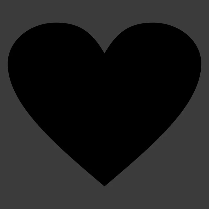 Schwarzes Herz Awesomeelement