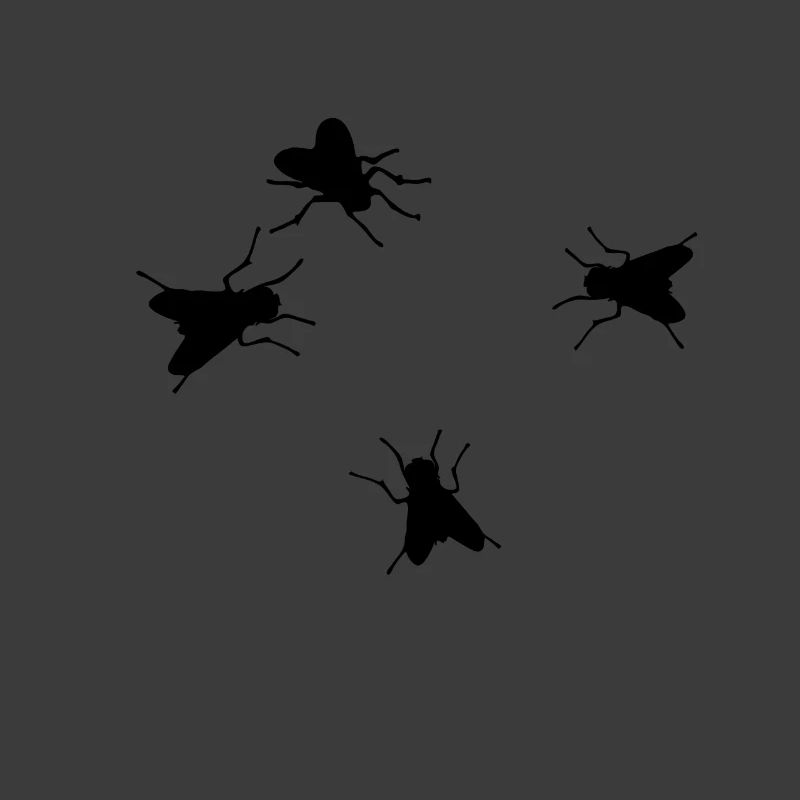 4 Fliegen
