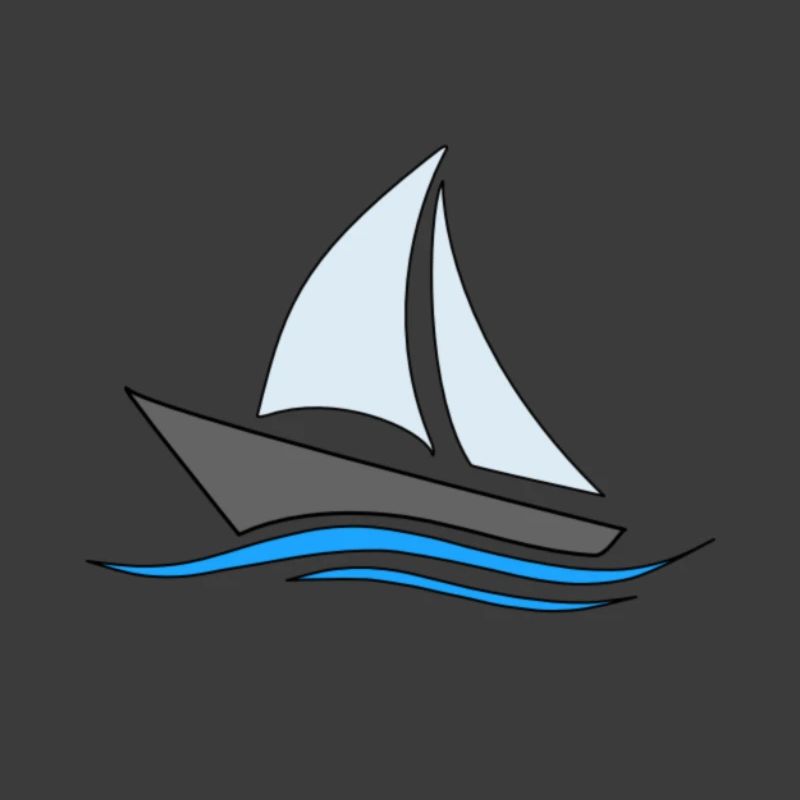 Schiff auf hoher See