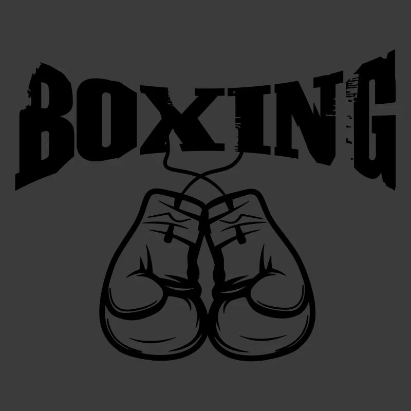 Boxe - Motif de boxe pour le Druc individuel