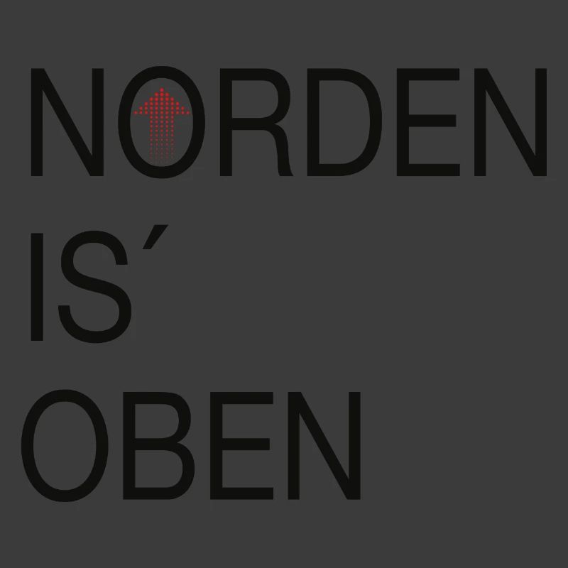 Norden is oben