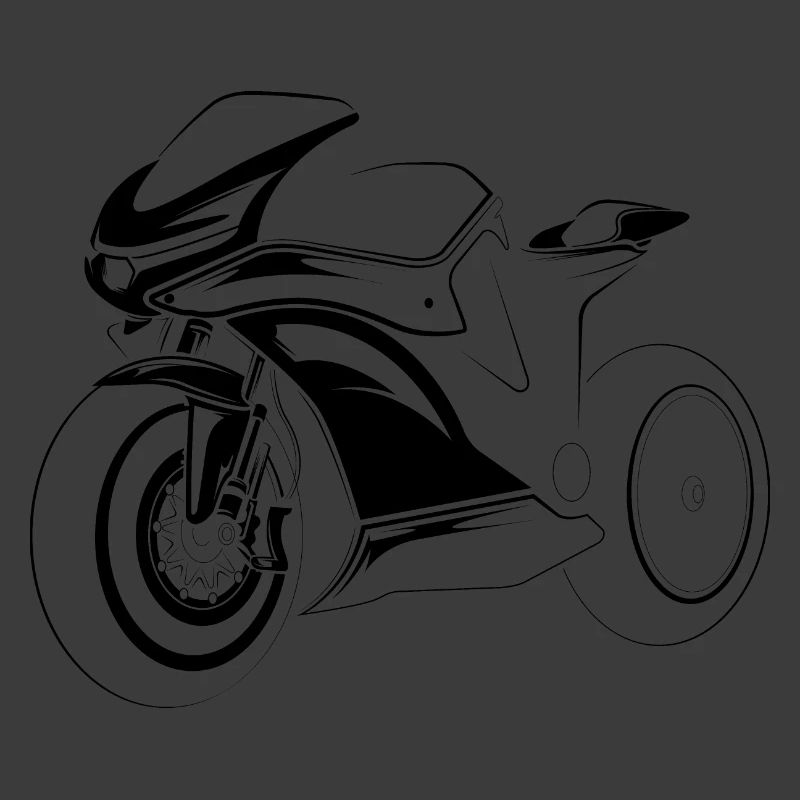 Motorcycle Illustration Icon Graphic Icon Logo