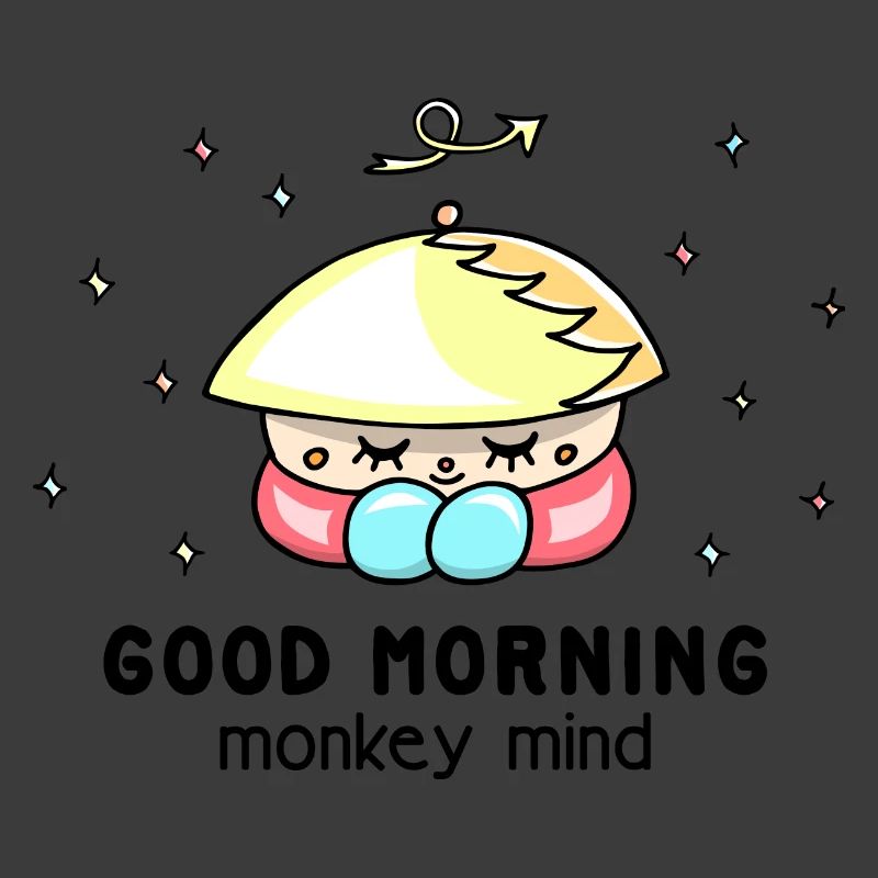 "Monkey mind" mindfulness, cool, funny saying