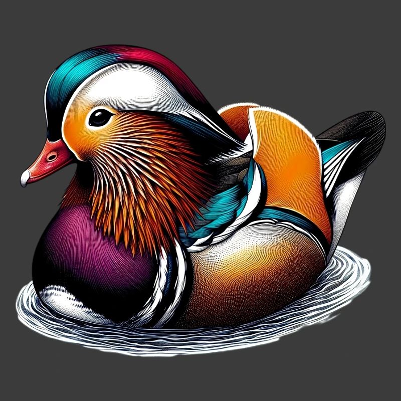 Mandarin duck