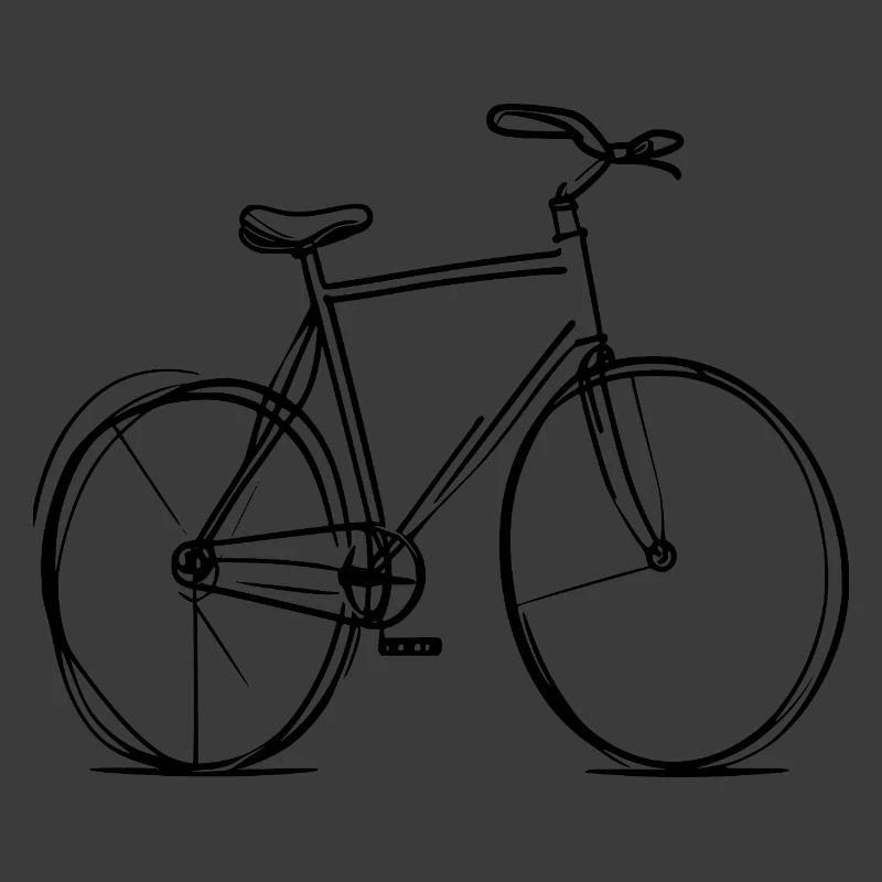 Bicycle Line Drawing
