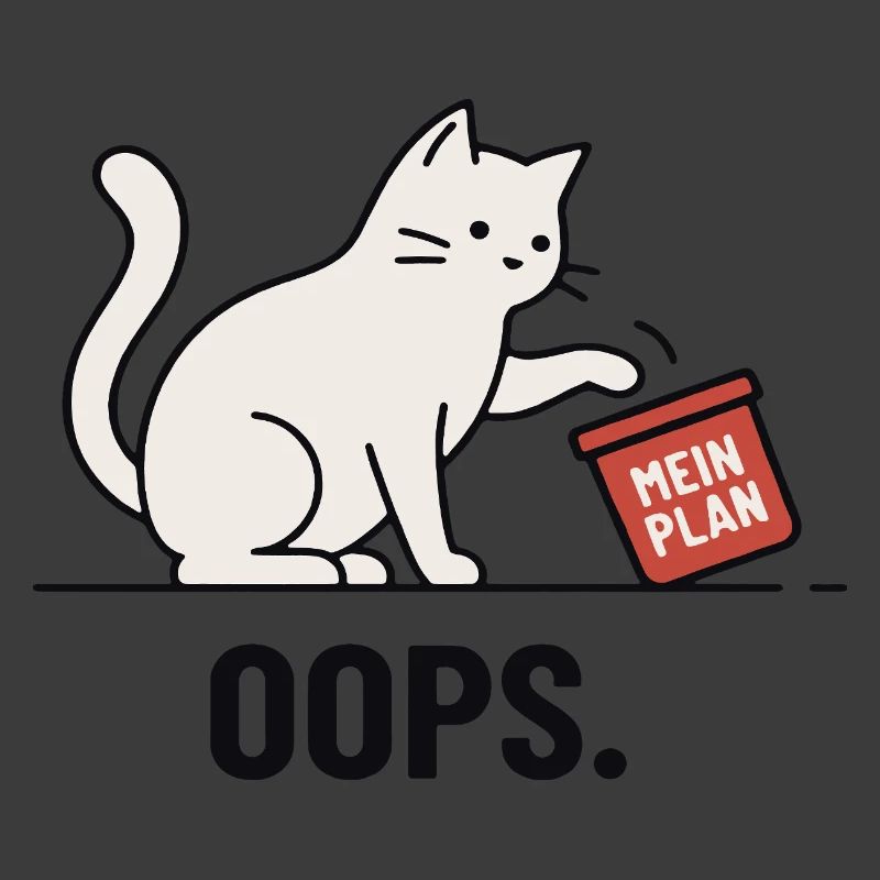 My plan... Oops – Funny Cat