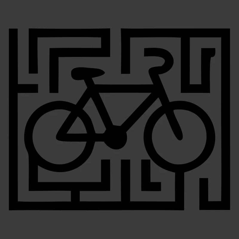 Puzzles difficiles dans le labyrinthe vélo