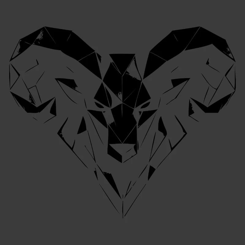 Geometric Ram – Strength & Courage