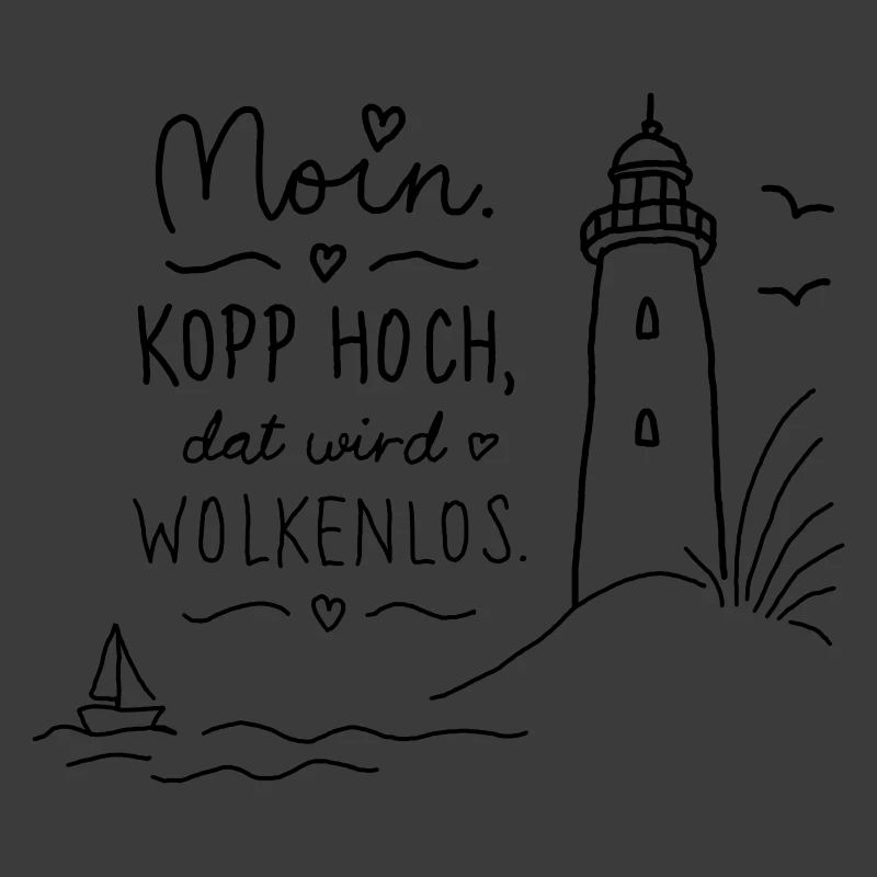 Moin Kopp Hoch Wolkenlos