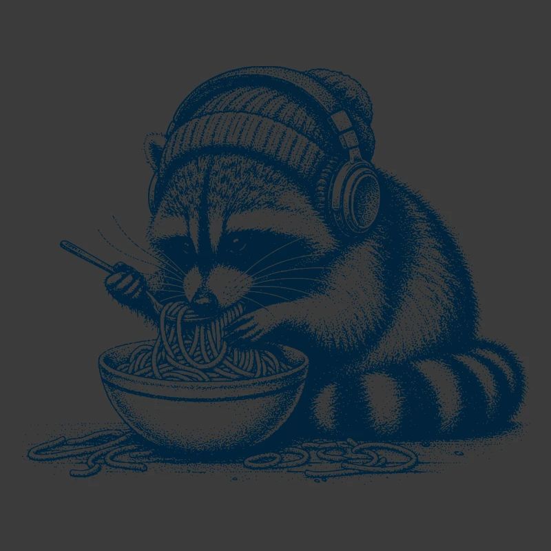 Spaghetti Waschbär