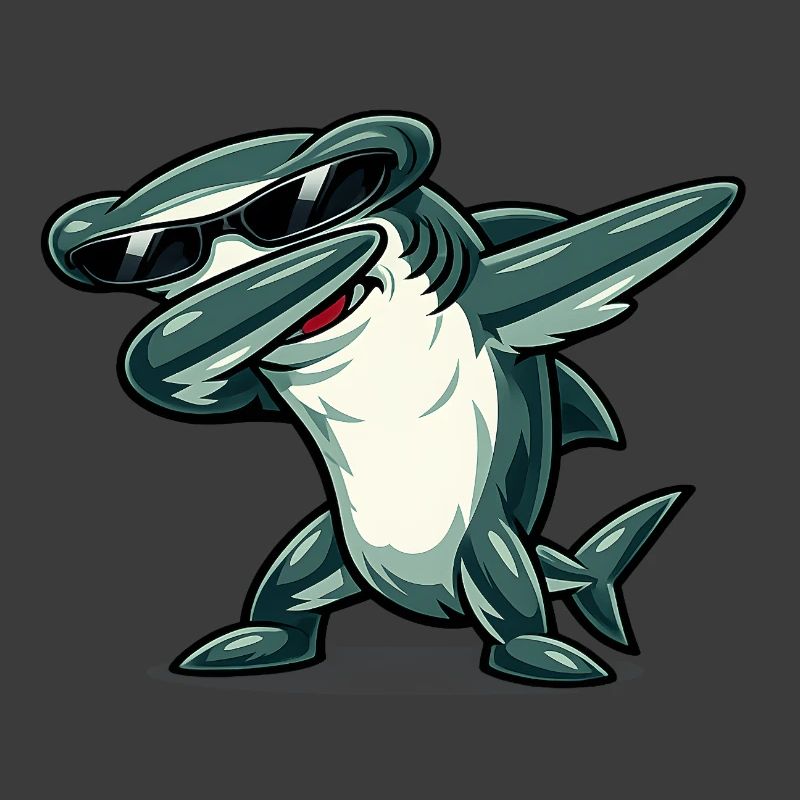 Requin-marteau à dabber