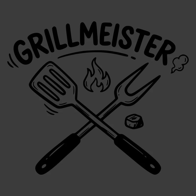 Grill Master BBQ Grilling Pitmaster Hommes