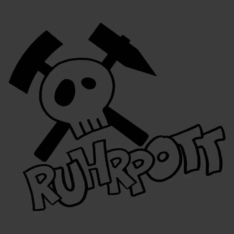 Ruhrpott Pirat - schwarz
