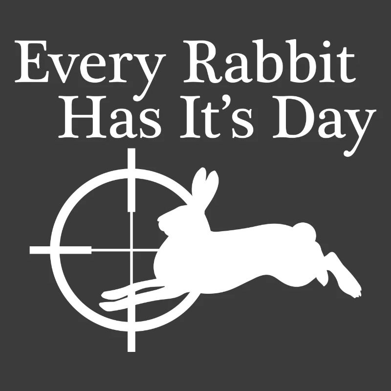 Hunt, Hunter, Halali, Gift, Rabbit, Rabbit