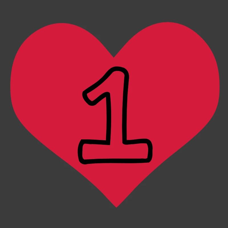 Number 1 & Heart