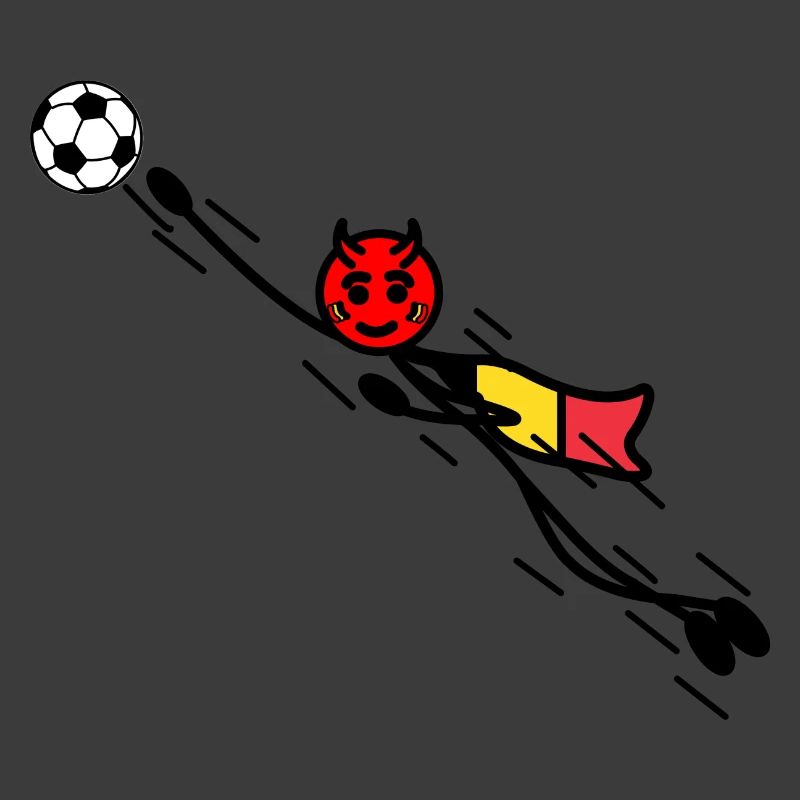 Flying Red Devil hero keeper