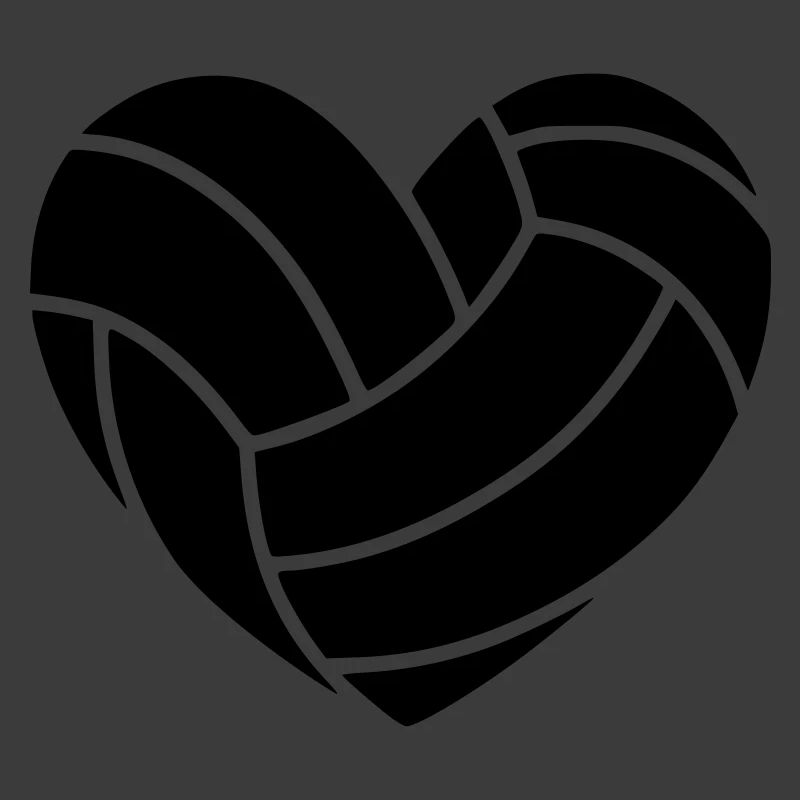 Volleyball Herz