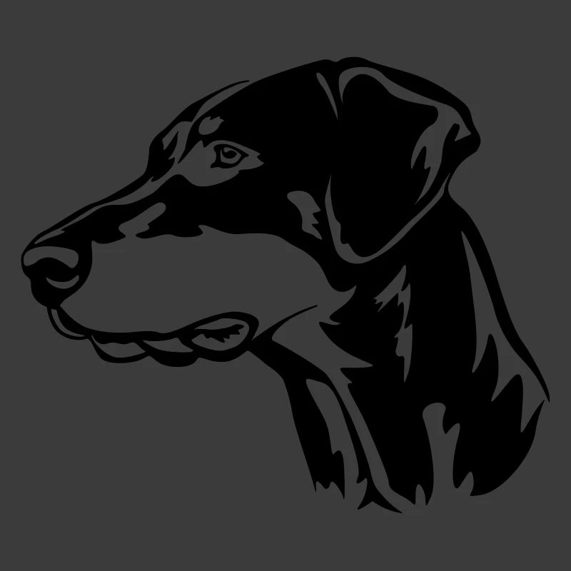 Doberman Head