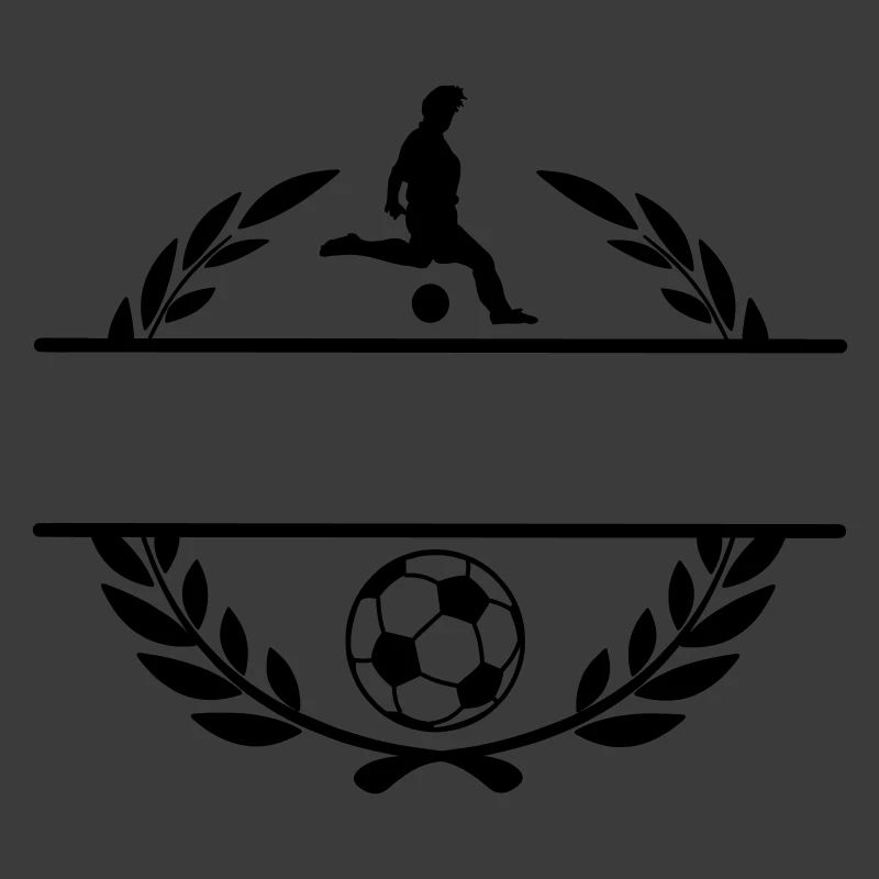 Fußballlogo transparent mit Balken dazwischen