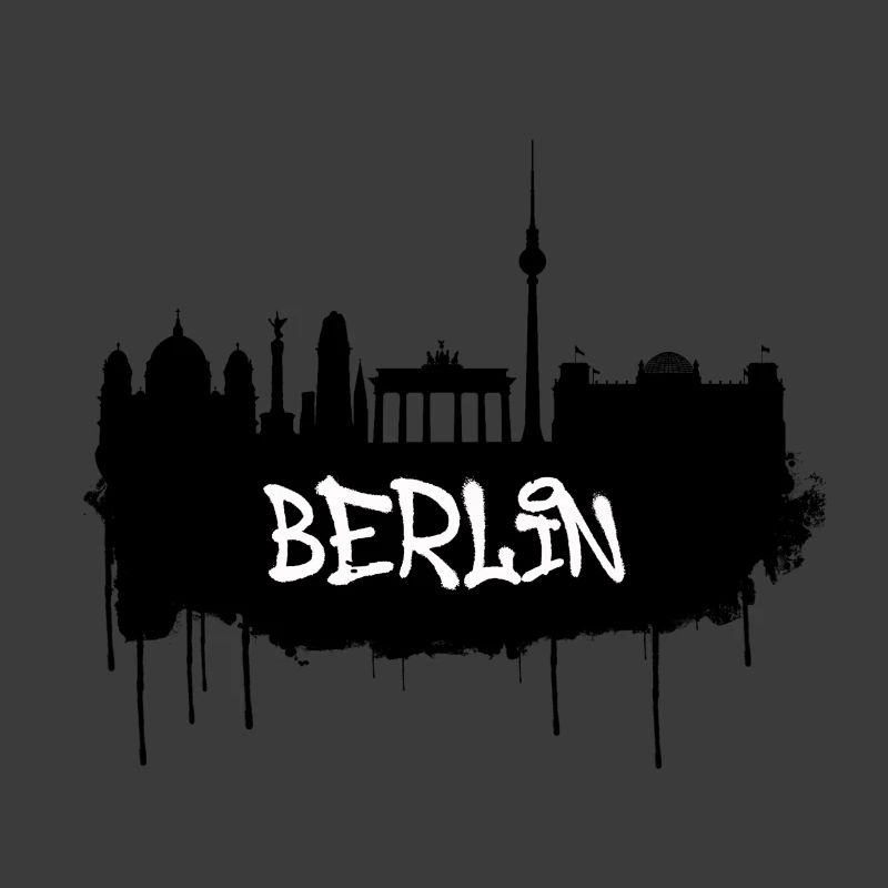 Berlin Graffiti Skyline