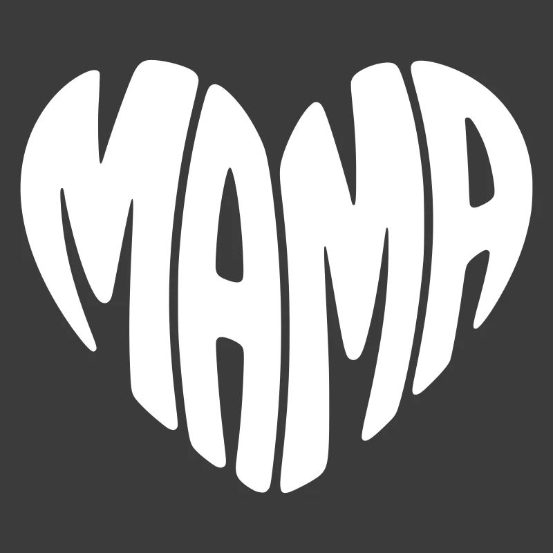 Mama Herz Form Mutter Herzform Muttertag Geschenk