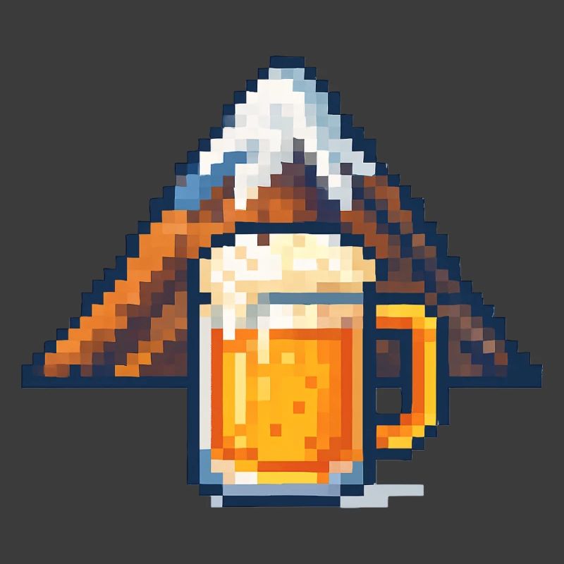 Pixel Mountain and Beer