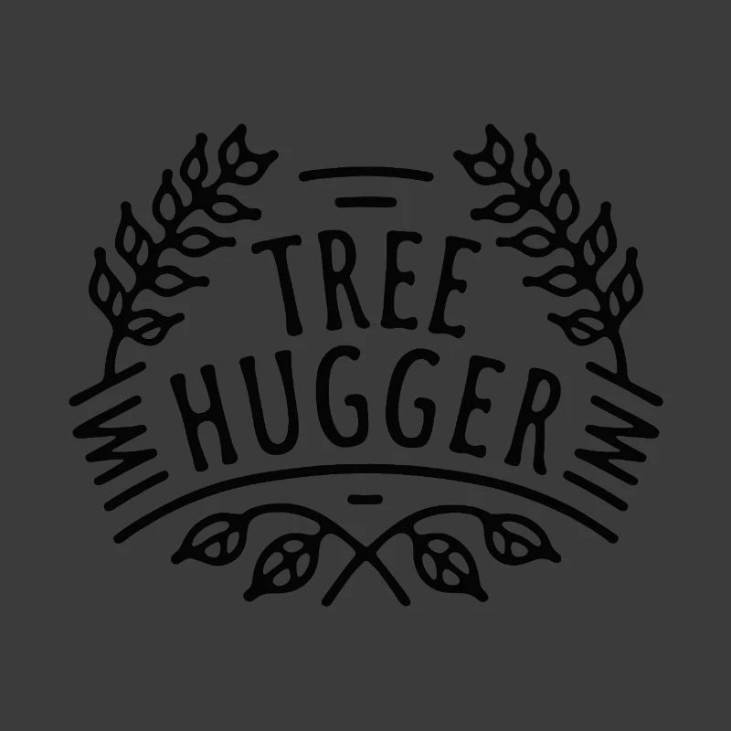Tree hugger forest trees lover funny humor