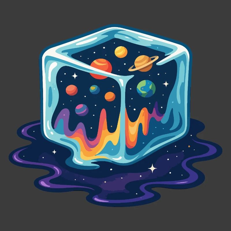 Kosmische Eiswürfel-Galaxie