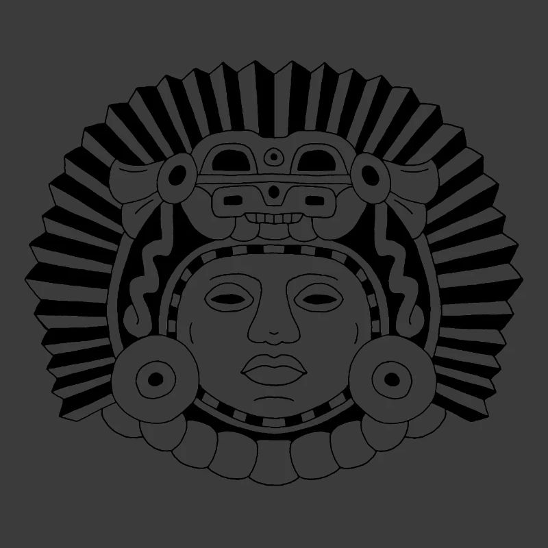 Aztec Dragon King (Schwarz)