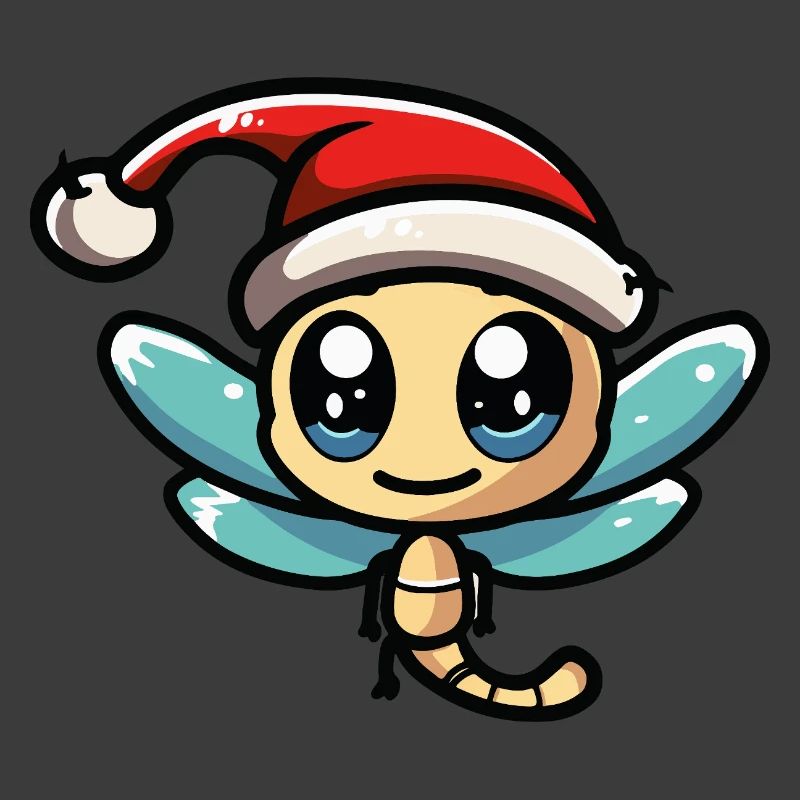 Libelle Weihnachten