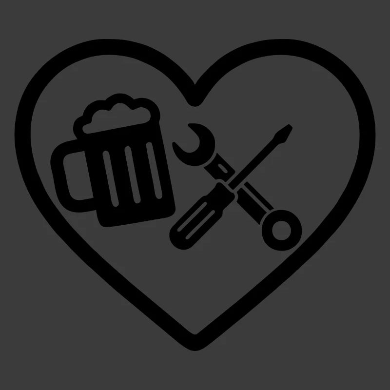 Heart Beer DIY-Humor