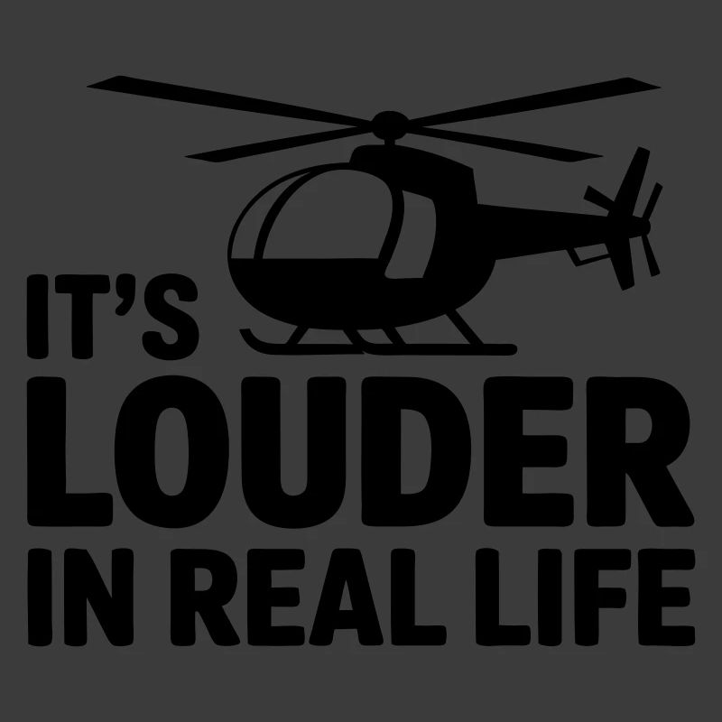 Helikopter-Pilot lustiger Spruch
