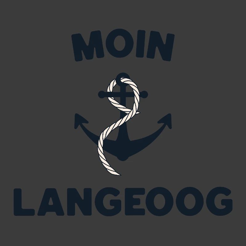 Moin Langeoog – Maritimes Anker-Design